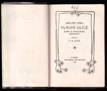 Sinclair Lewis: Hlavní ulice