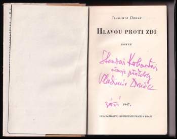 Vladimír Drnák: Hlavou proti zdi