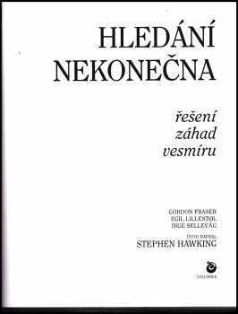 Gordon Fraser: Hledání nekonečna