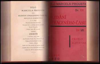 Marcel Proust: Hledání ztraceného času