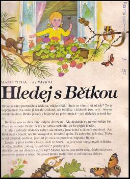 Marie Tichá: Hledej s Bětkou