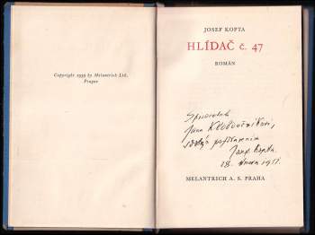 Josef Kopta: Hlídač č. 47