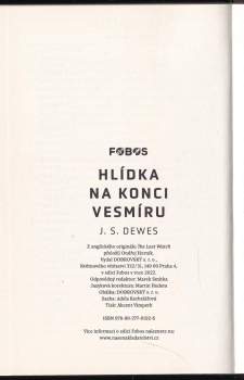 J. S Dewes: Hlídka na konci vesmíru