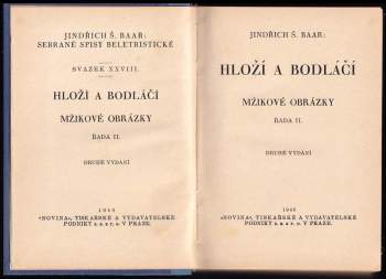 Jindřich Šimon Baar: Hloží a bodláčí