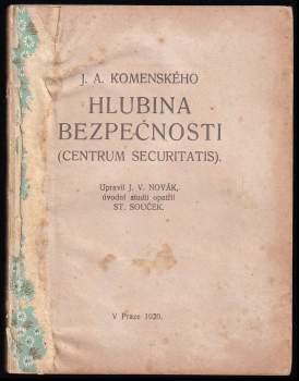 Jan Amos Komenský: Hlubina bezpečnosti