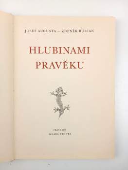Josef Augusta: Hlubinami pravěku