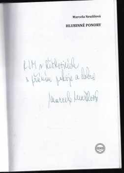 Marcela Neužilová: Hlubinné ponory