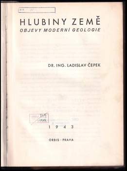 Ladislav Čepek: Hlubiny země