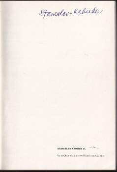 Stanislav Kahuda: Hlubocký prcek a třeboňský kluk