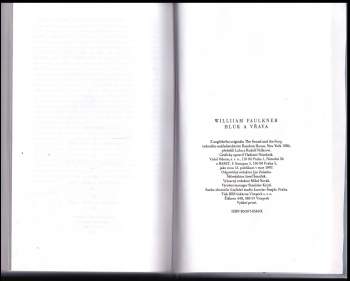 William Faulkner: Hluk a vřava