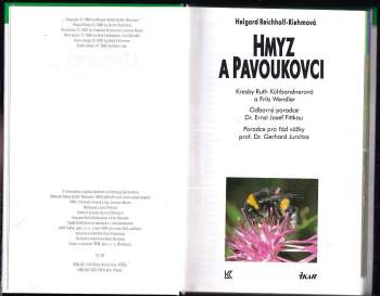 Helgard Reichholf-Riehm: Hmyz a pavoukovci