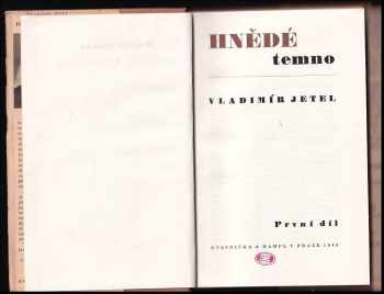Vladimír Jetel: Hnědé temno