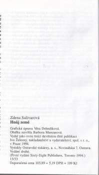 Zdena Salivarová: Hnůj země