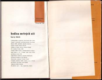 Harry Thürk: Hodina mrtvých očí