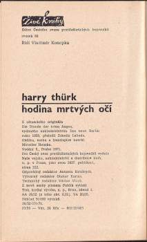 Harry Thürk: Hodina mrtvých očí