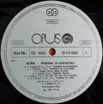 Elán: Hodina Slovenčiny