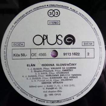 Elán: Hodina Slovenčiny