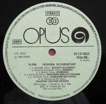 Elán: Hodina Slovenčiny