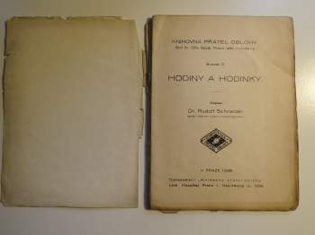 Rudolf Schneider: Hodiny a hodinky