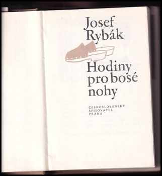 Josef Rybák: Hodiny pro bosé nohy