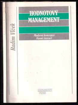 Radim Vlcek: Hodnotový management