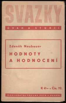 Hodnoty a hodnocení