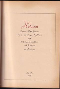 Werner Forman: Hokusai