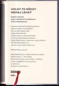 Radkin Honzák: Holky to někdy nemaj lehký