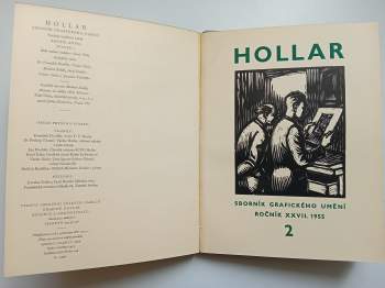 Václav Hollar: Hollar ročník 27 - 1955