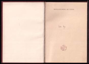 Viktor Dyk: Holoubek Kuzma
