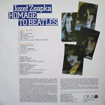 Jozef Zsapka: Homage To Beatles