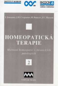 Jacques Jouanny: Homeopatická terapie