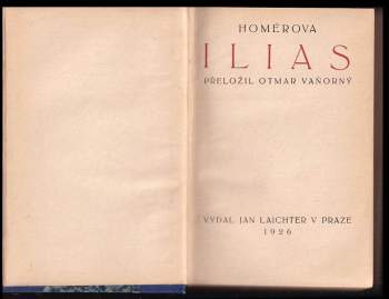 Homéros: Homérova Ilias