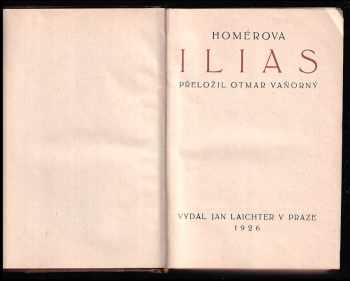 Homéros: Homérova Ilias