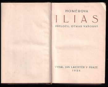 Homéros: Homérova Ilias