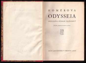 Homéros: Homérova Odysseia