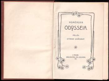 Homéros: Homerova Odysseia
