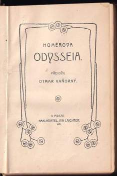 Homéros: Homerova Odysseia