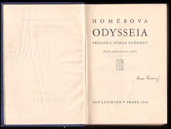 Homéros: Homérova Odysseia