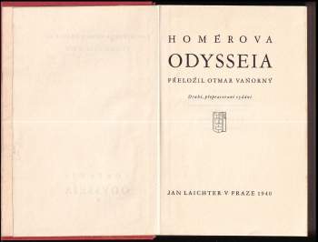 Homéros: Homérova Odysseia