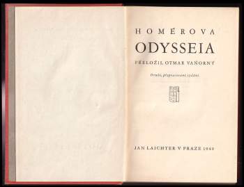 Homéros: Homérova Odysseia