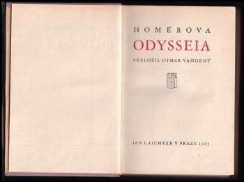Homéros: Homérova Odysseia