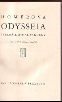 Homéros: Homérova Odysseia