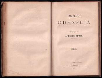 Homéros: Homérova Odysseia