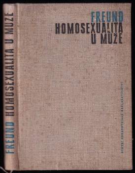Kurt Freund: Homosexualita u muže