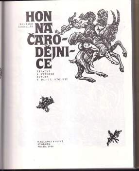 Bedřich Šindelář: Hon na čarodějnice
