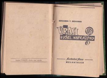 Thomas Benjamin: Vrah vyšel naprázdno