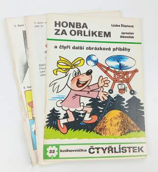 Ljuba Štíplová: Honba za Orlíkem a čtyři další obrázkové příběhy - Čtyřlístek 32