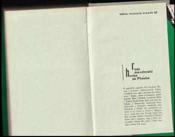 Ross Macdonald: Honba za Phoebe