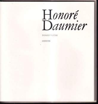 Tomáš Vlček: Honoré Daumier
